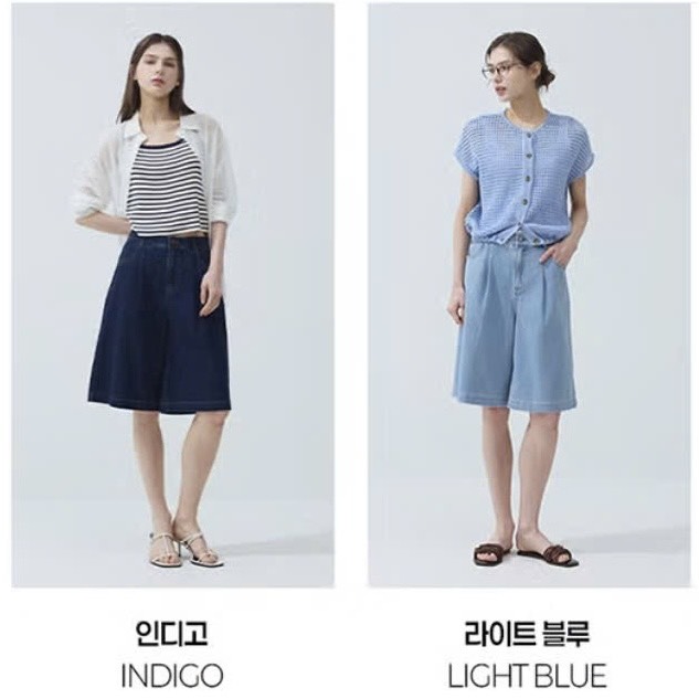QE21 Quần short Hàn lửng