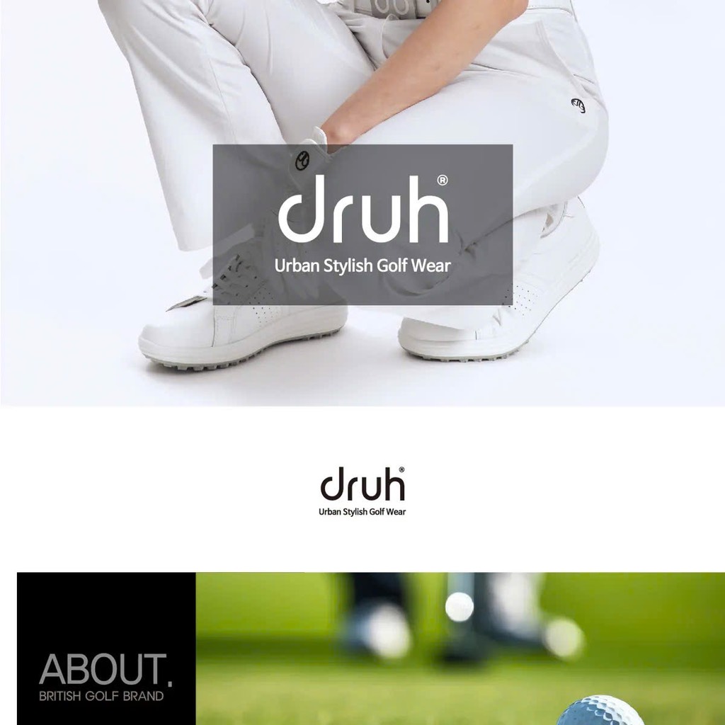 QE38 Quần golf nữ Druh