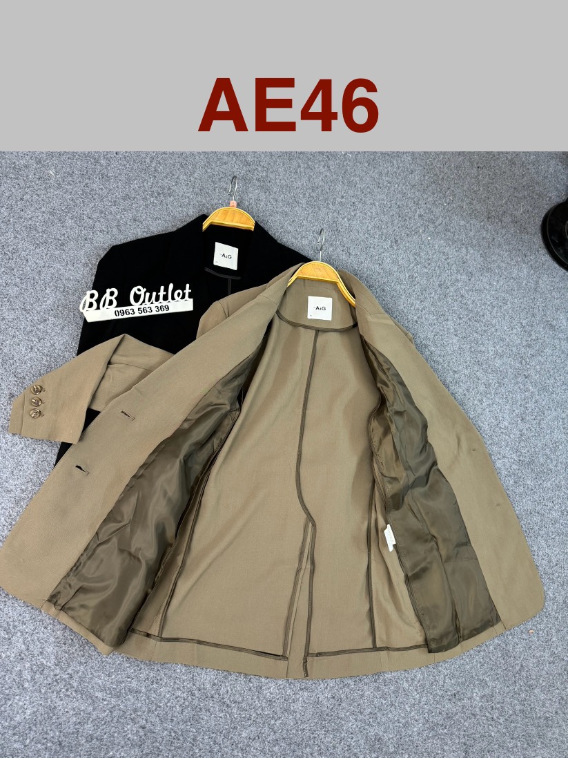 AE46 Áo vest blazer nữ