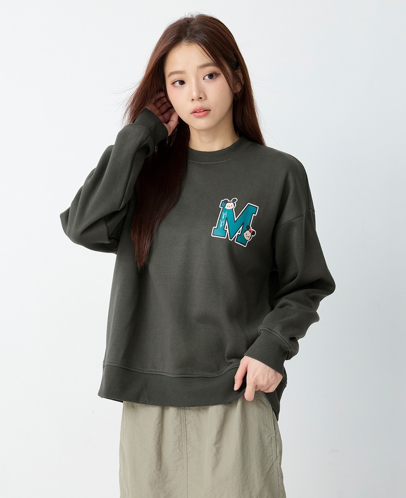 A162 Áo nỉ nữ cổ tròn Net