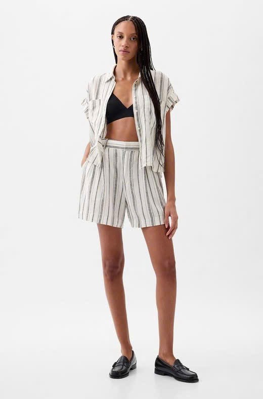 Q28 Quần short linen có bigsize gap