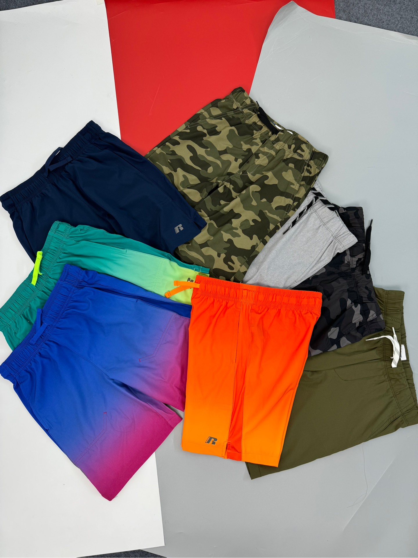 Q04 Quần short gió Russell và oldnavy