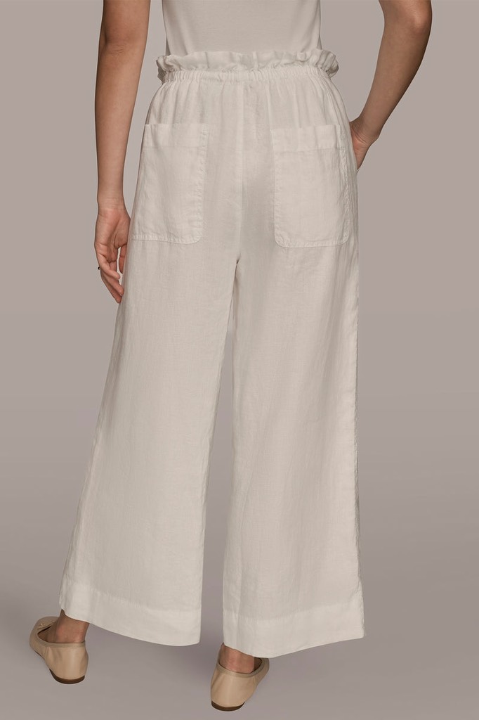 Q142 Quần suông linen Donna