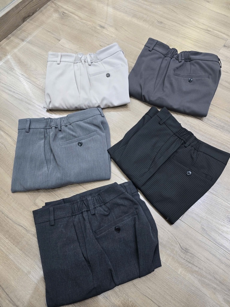 QA22 Quần công sở nam ống suông