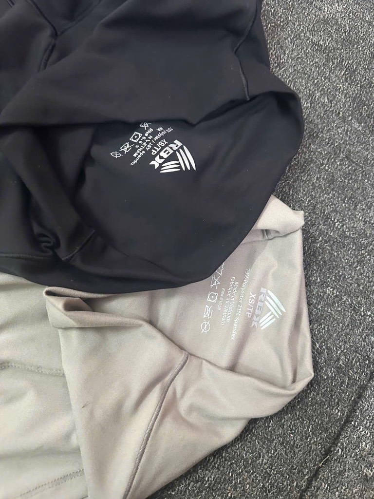 QE06 Quần thun suông rbx