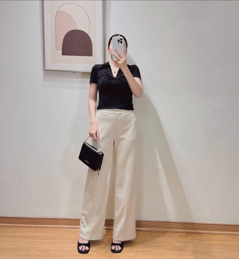 QE28 Quần suông nữ Jason Wu