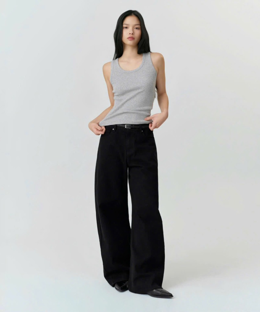 QE32 Quần jeans ống cong Top10