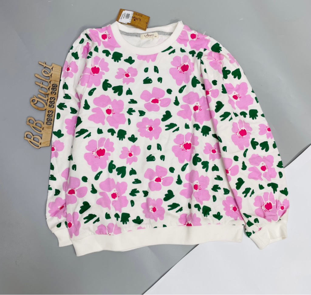 Áo nỉ bé gái Lilipurri & Owleybarn