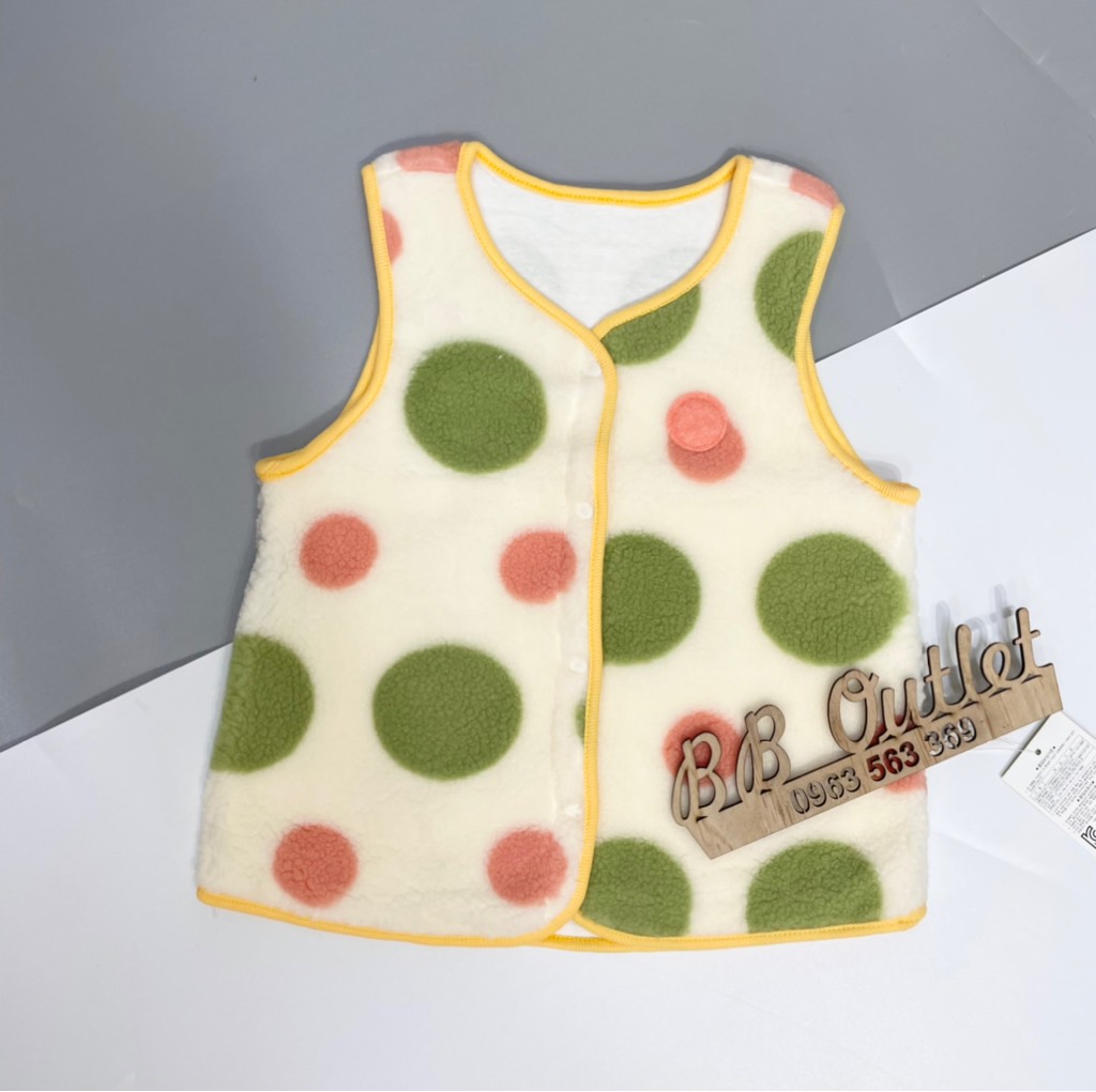 Áo gile lông cừu Agabang