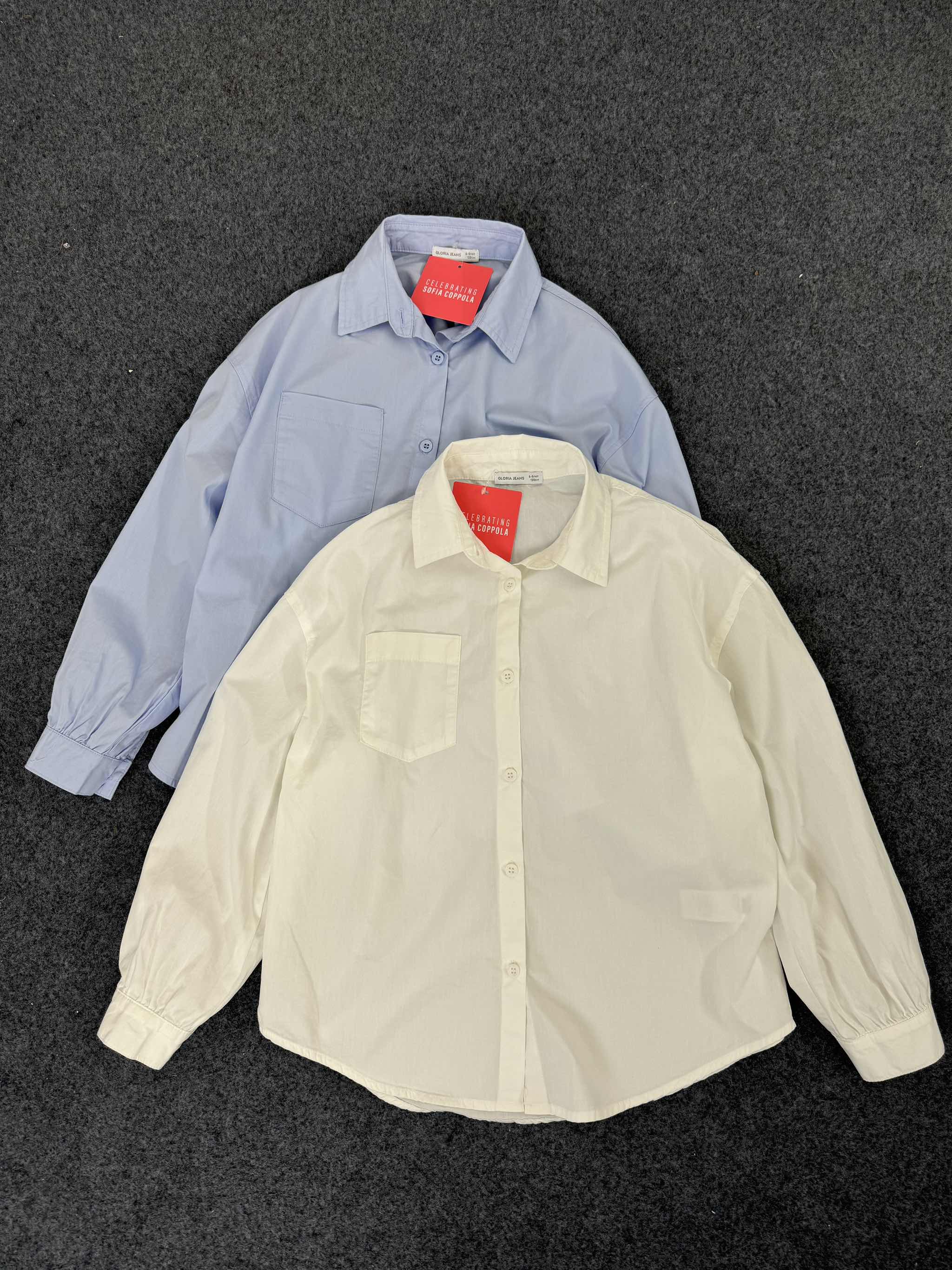 A57 Áo sơ mi cotton Gj