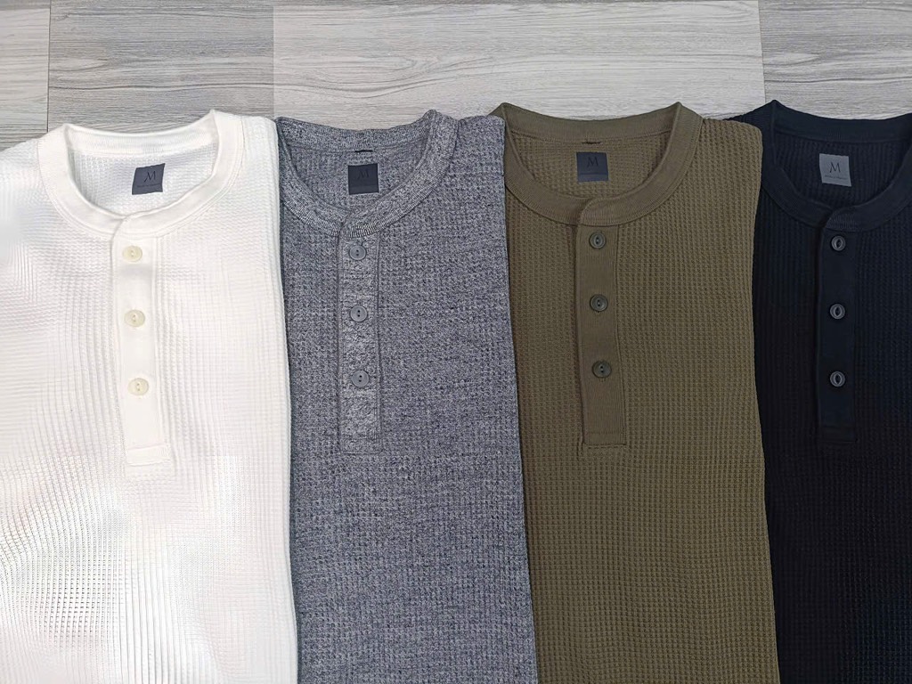 AA15 Áo cottong tổ ong nam