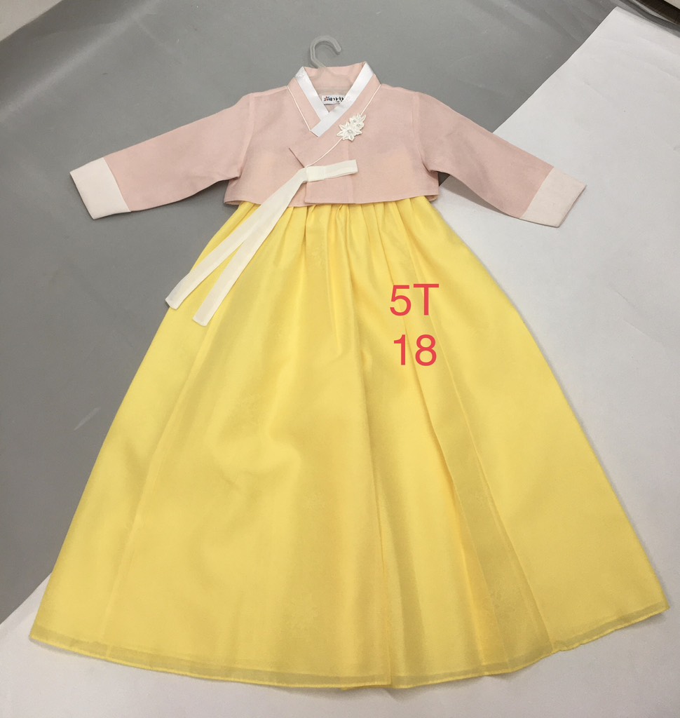 Bộ Hanbok bé gái 5T