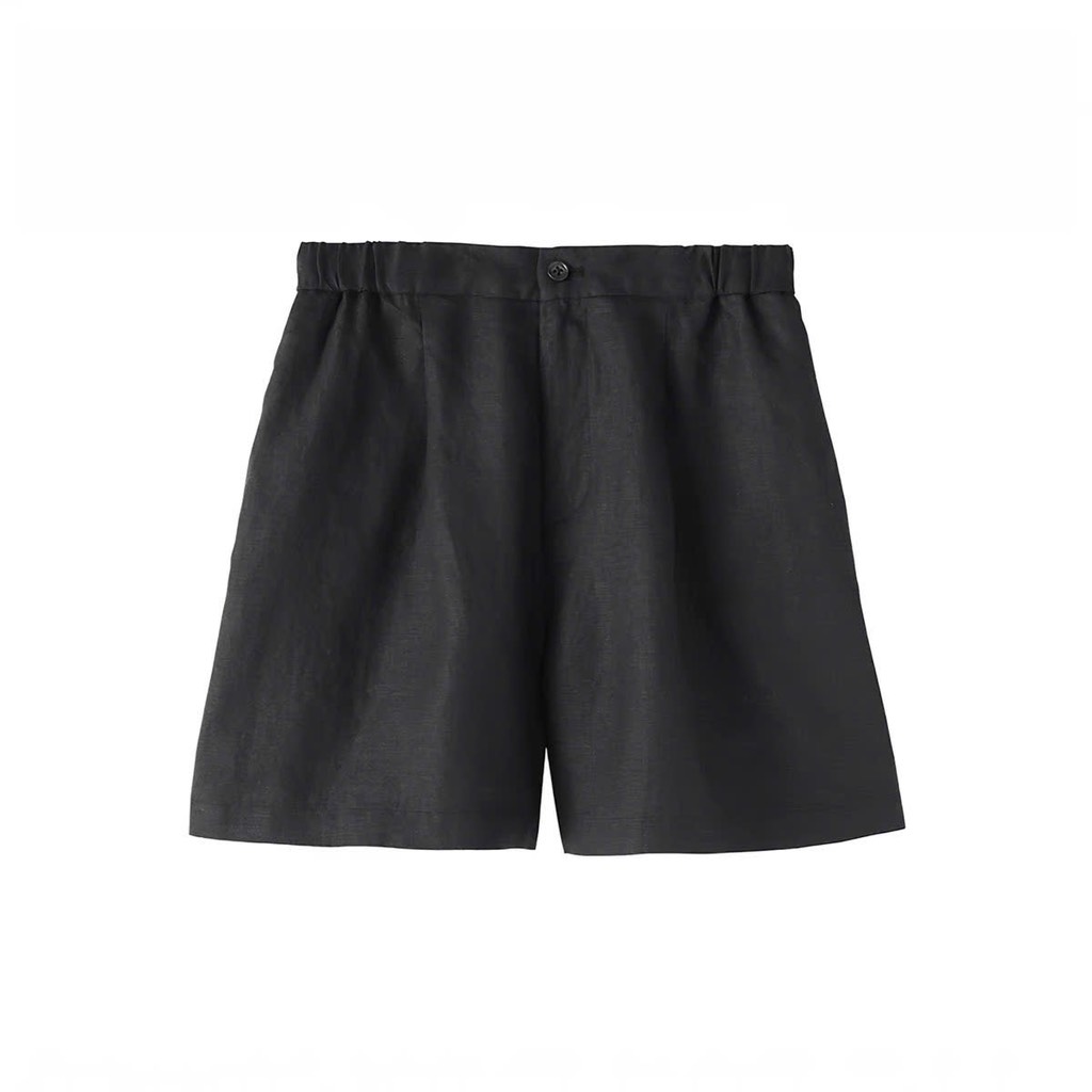 QE22 Quần short nữ linen