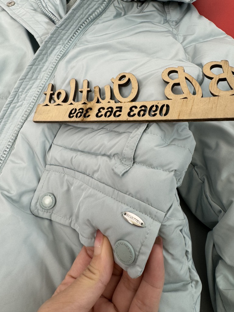 A167 Áo phao lông vũ BENETTON