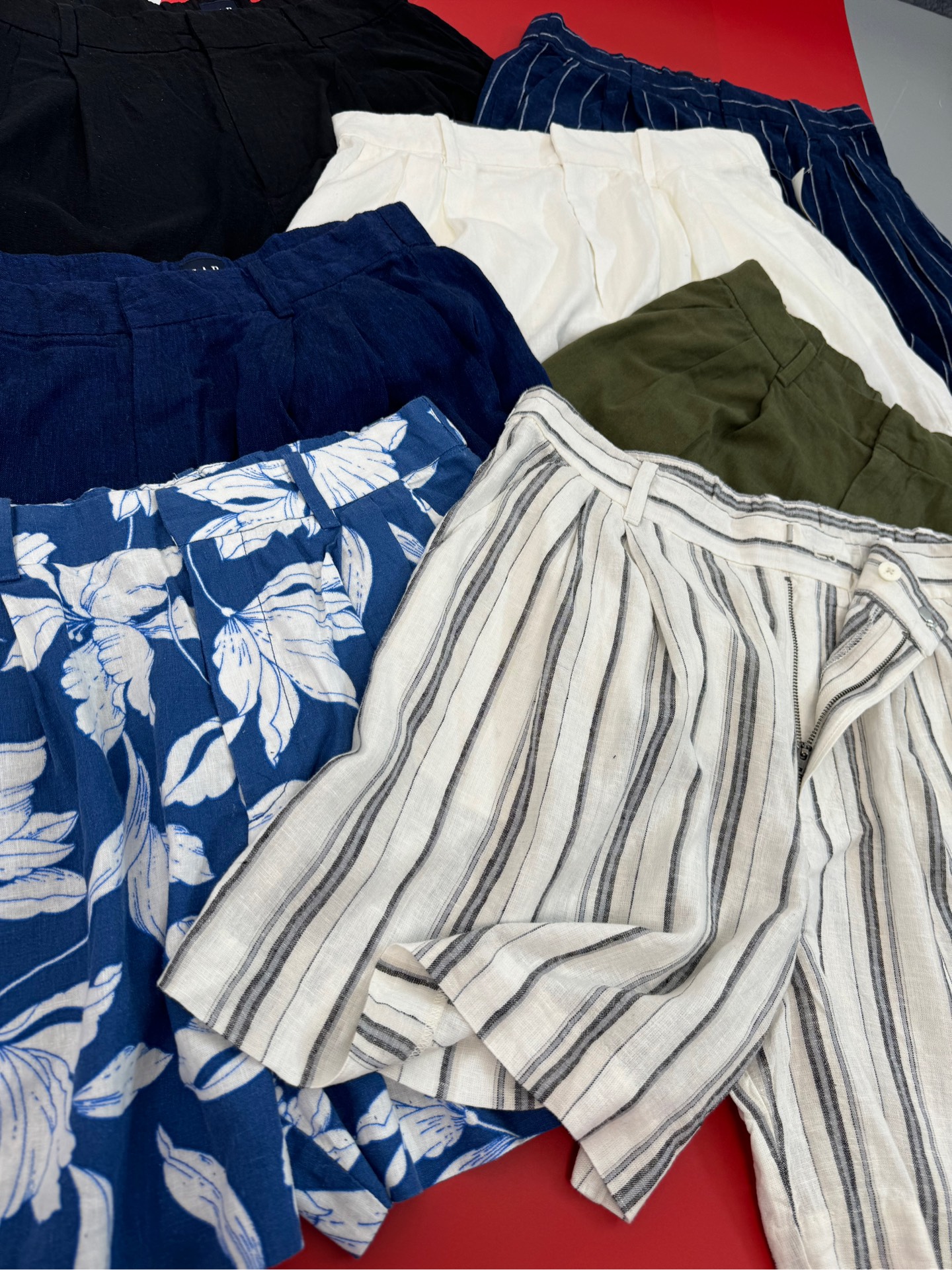 Q28 Quần short linen có bigsize gap