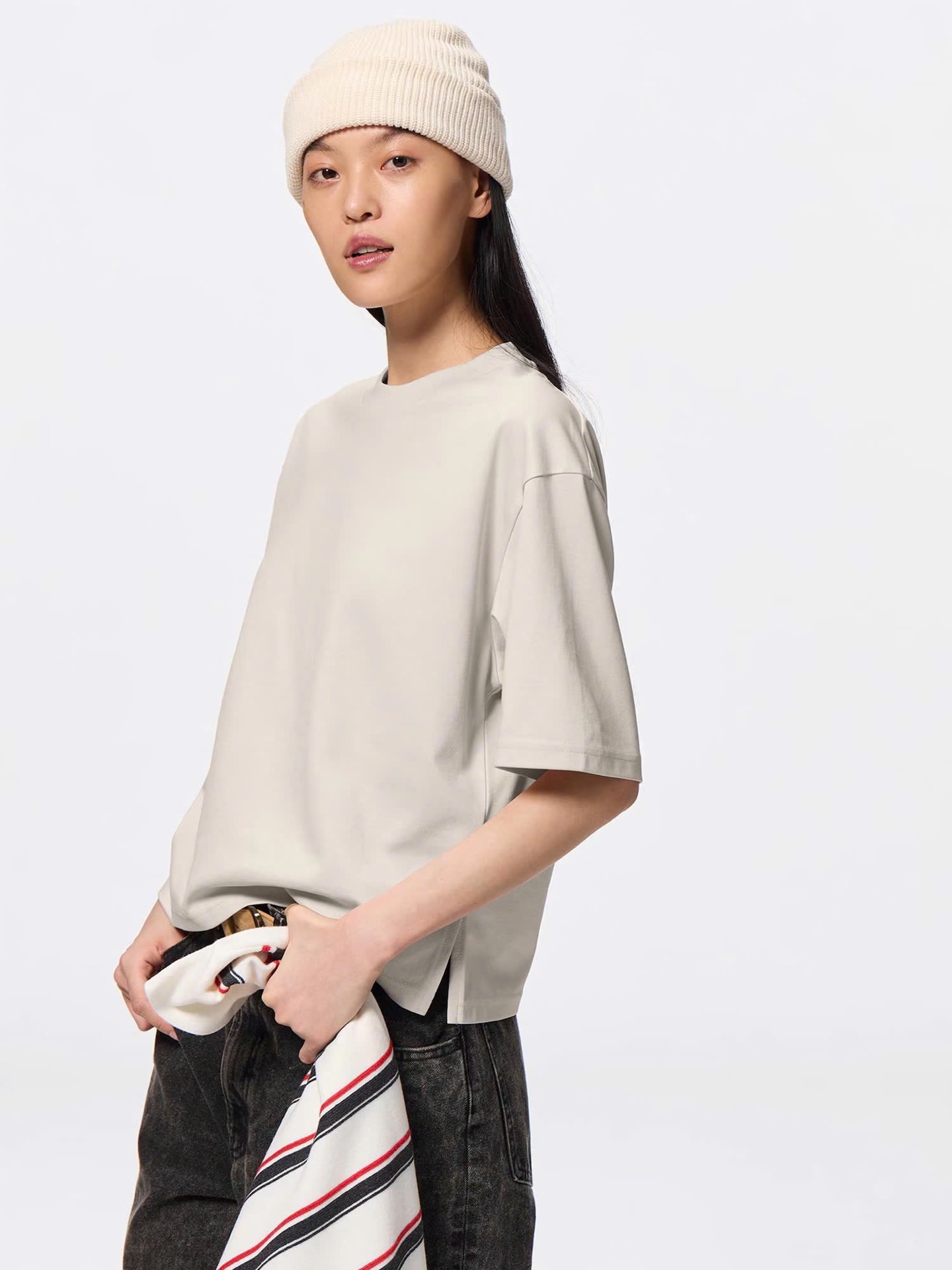 A63 Áo thun nữ GU