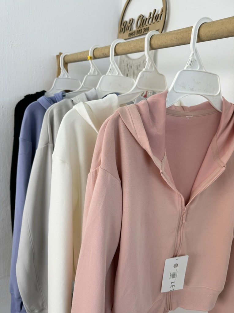AE40 Áo khoác hoodie nữ