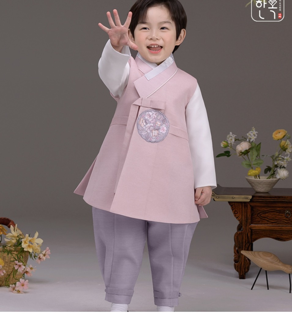 H07 Bộ Hanbok bé trai 7y