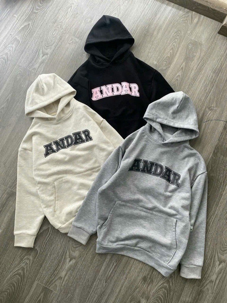 Áo hoodie Andar unisex