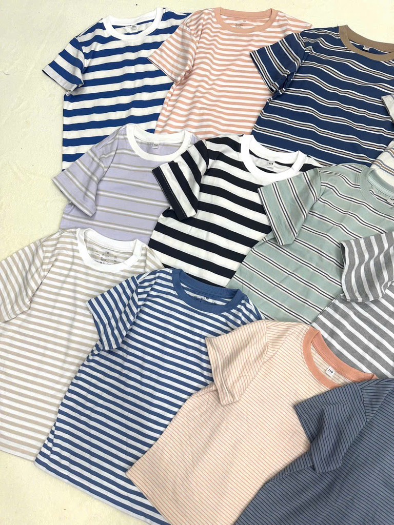 AB01 Combo 3 áo kẻ Mu Zi