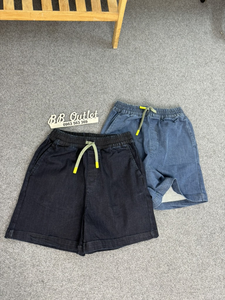 QE24 Quần đùi jeans mềm