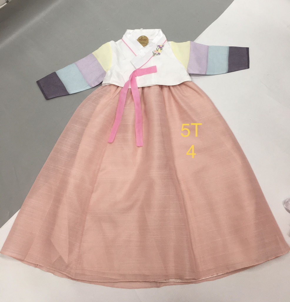 Bộ Hanbok bé gái 5T