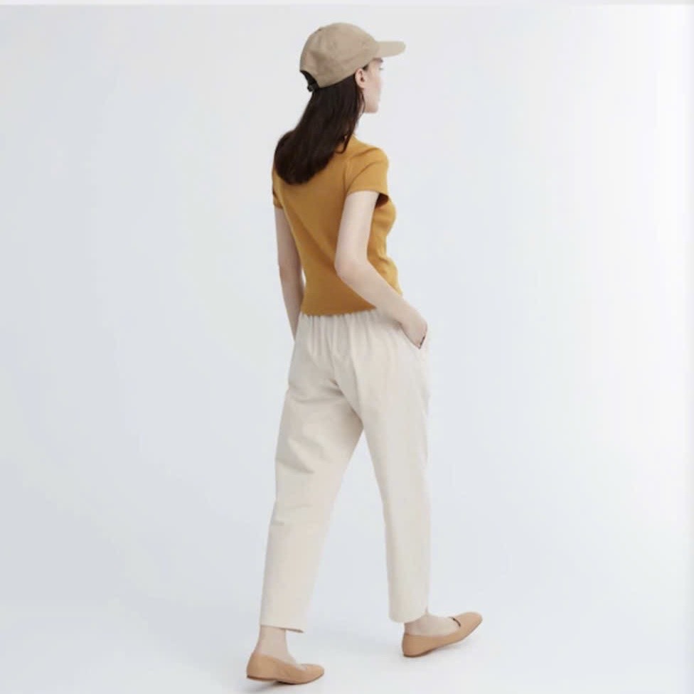 QE40 Quần linen U nấm