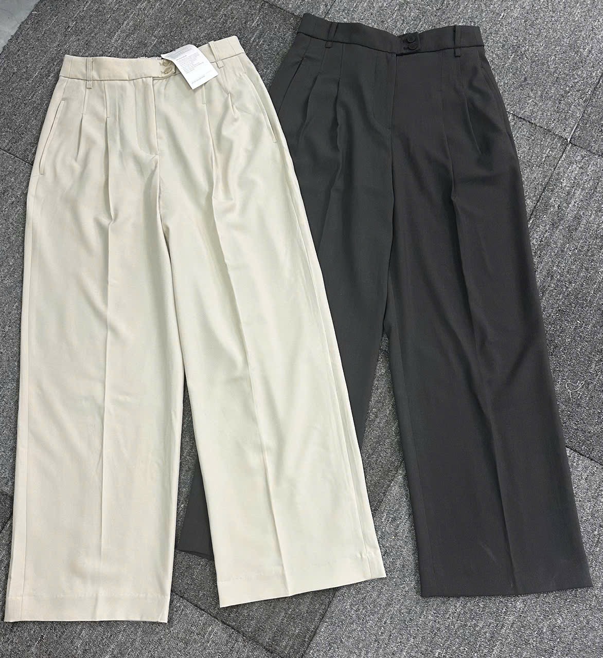 Q74 quần suông Atg kéo khoá