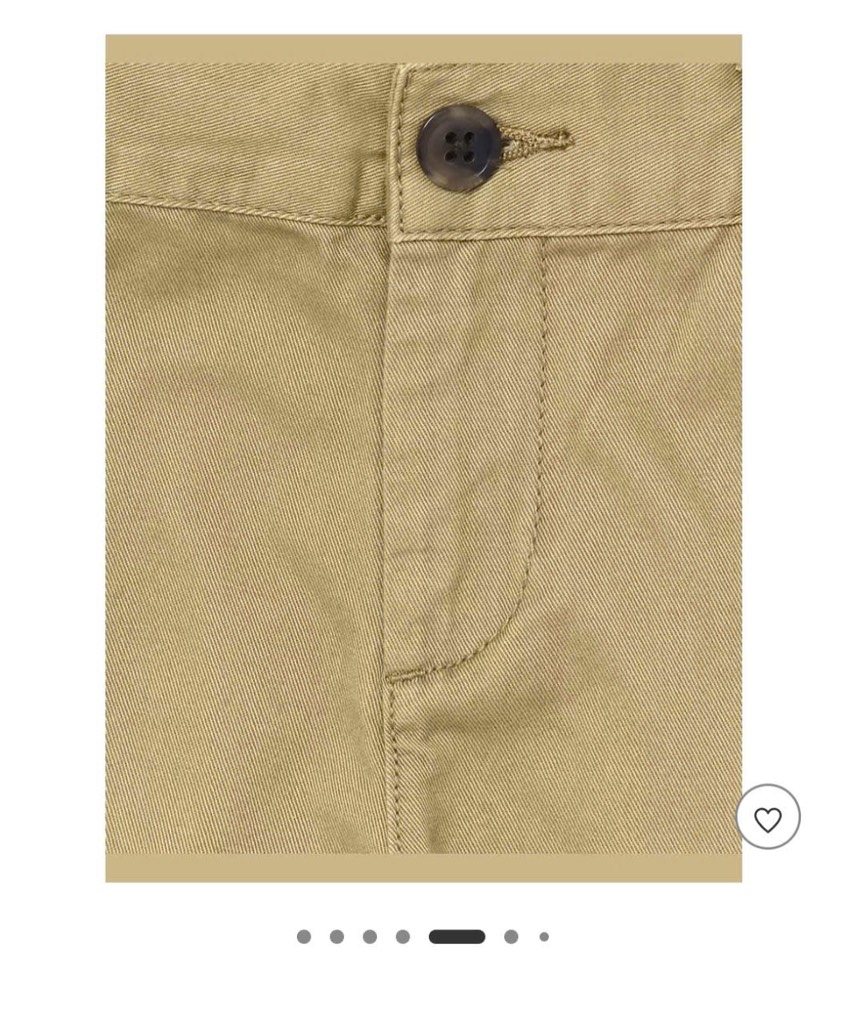 QB01 Quần short ka ki trẻ em Place