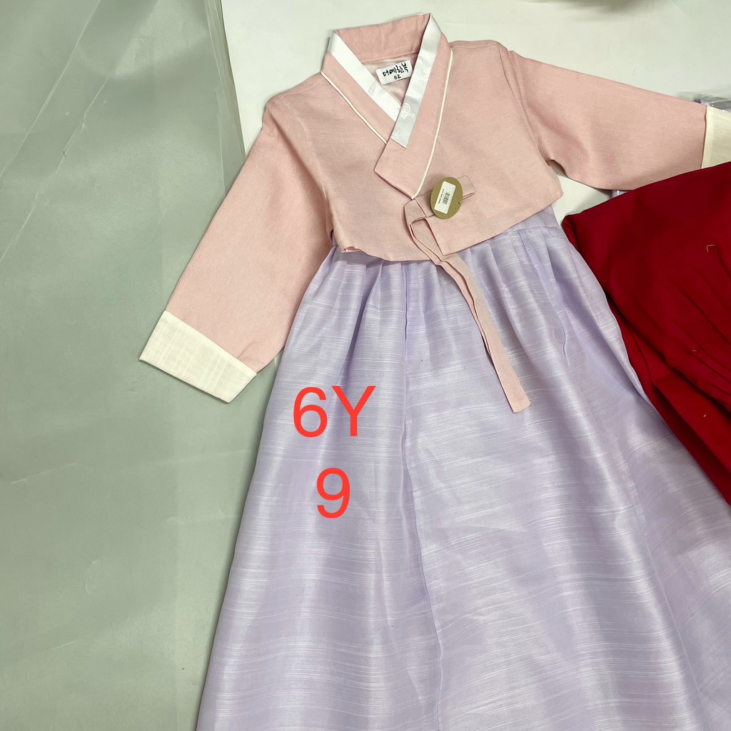 Bộ Hanbok bé gái 6T