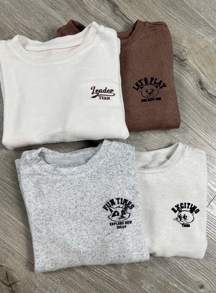 A109 Áo len mỏng bé trai GJ