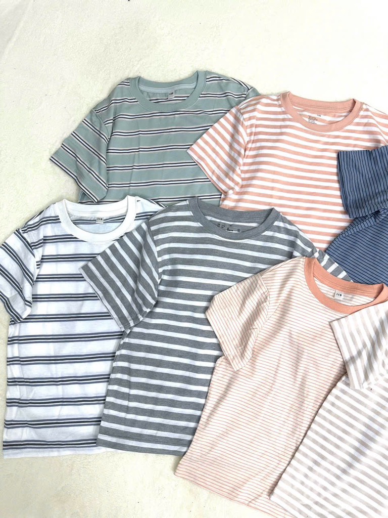 AB01 Combo 3 áo kẻ Mu Zi