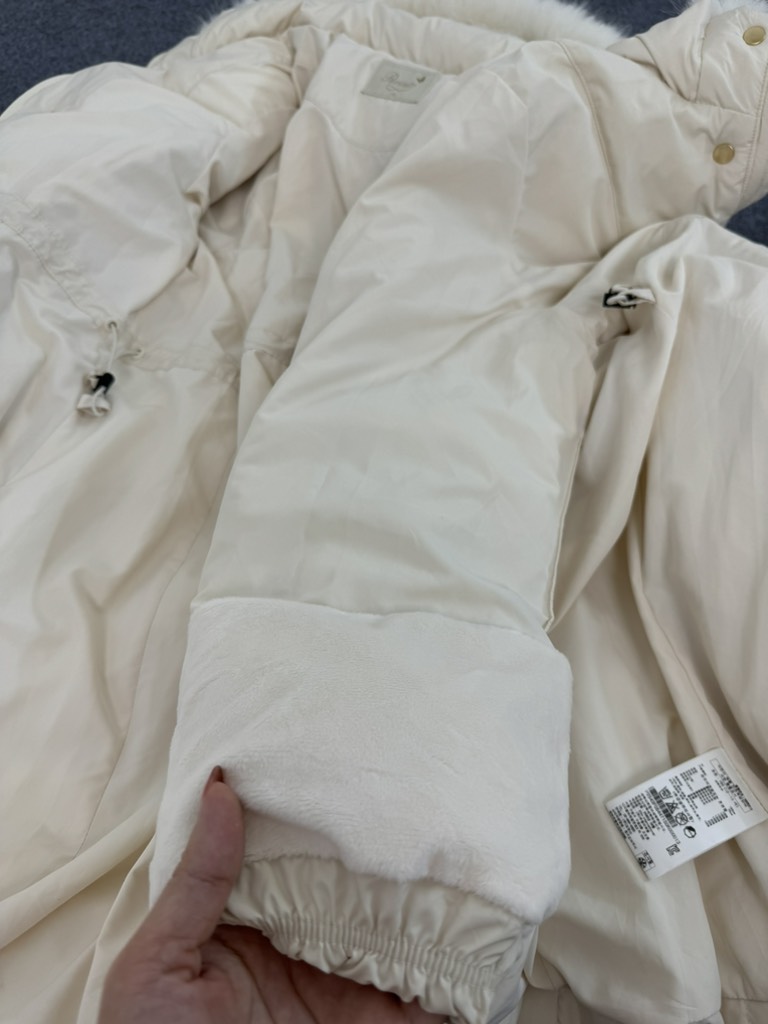 A148 Áo phao lông vũ dáng dài Prm