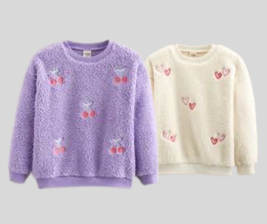 A138 Áo nỉ lông bé gái Tucker Tate