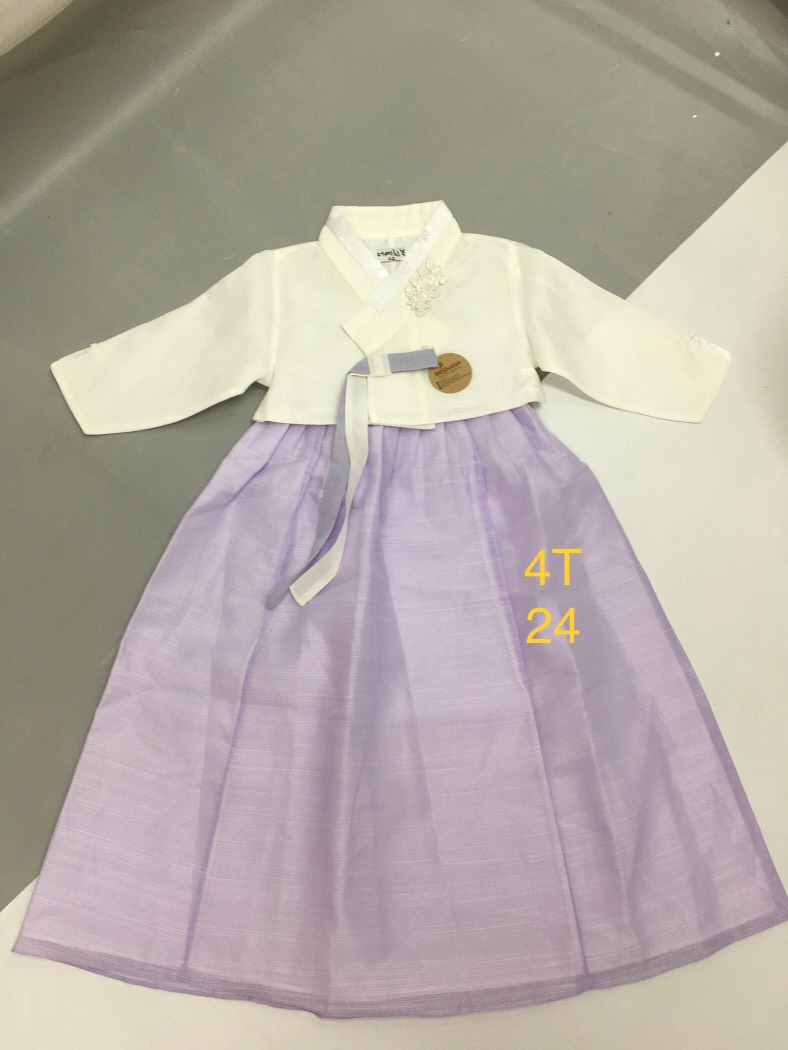 Bộ Hanbok bé gái 4T