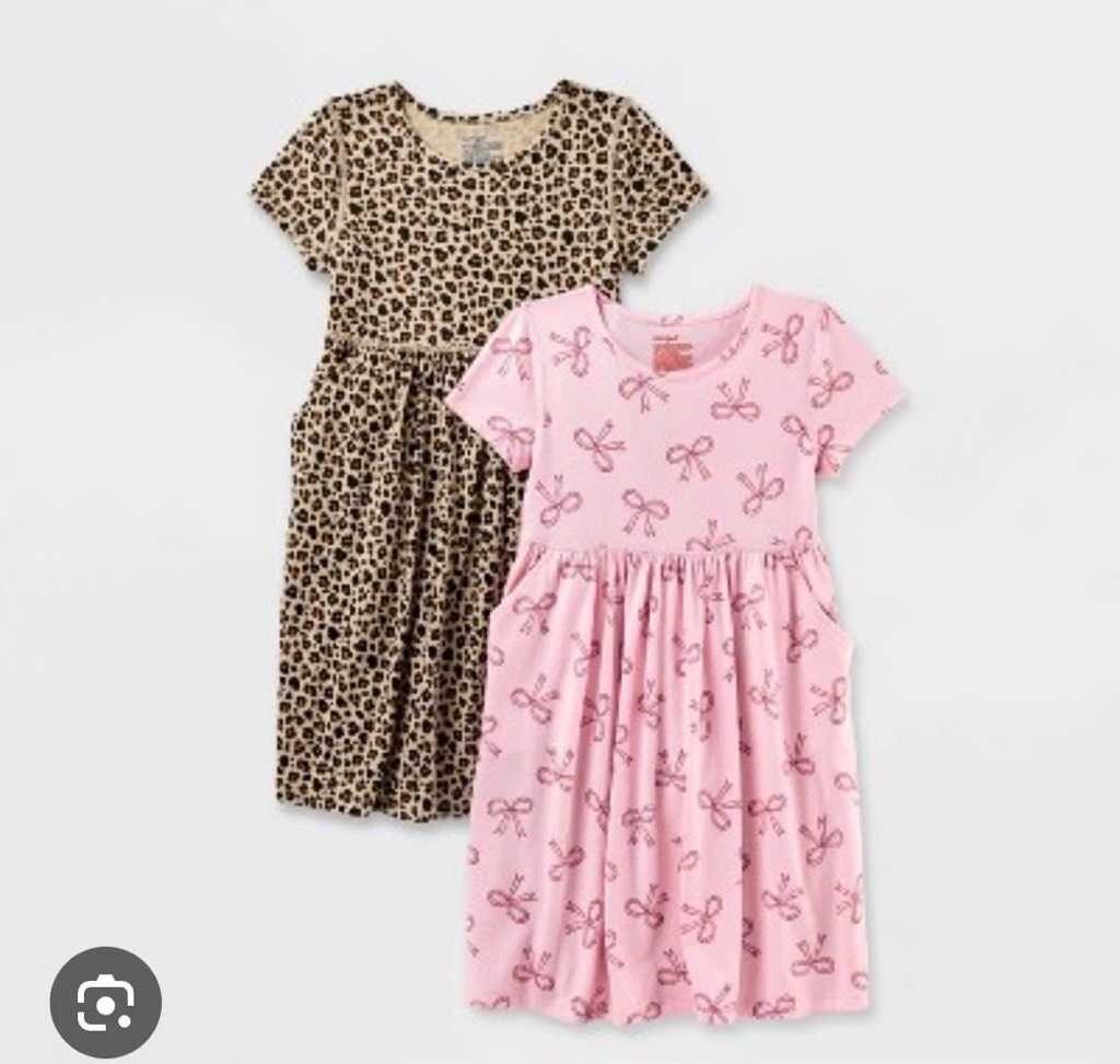 V24 Váy đầm cotton bé gái C&J