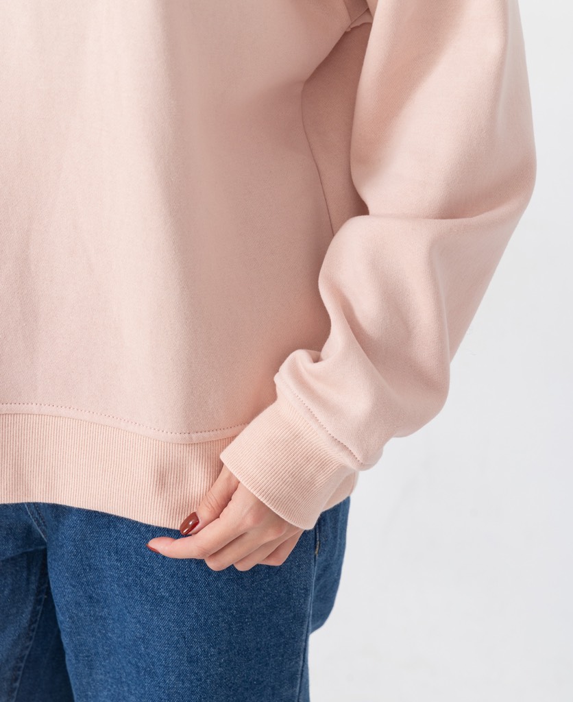 A162 Áo nỉ nữ cổ tròn Net