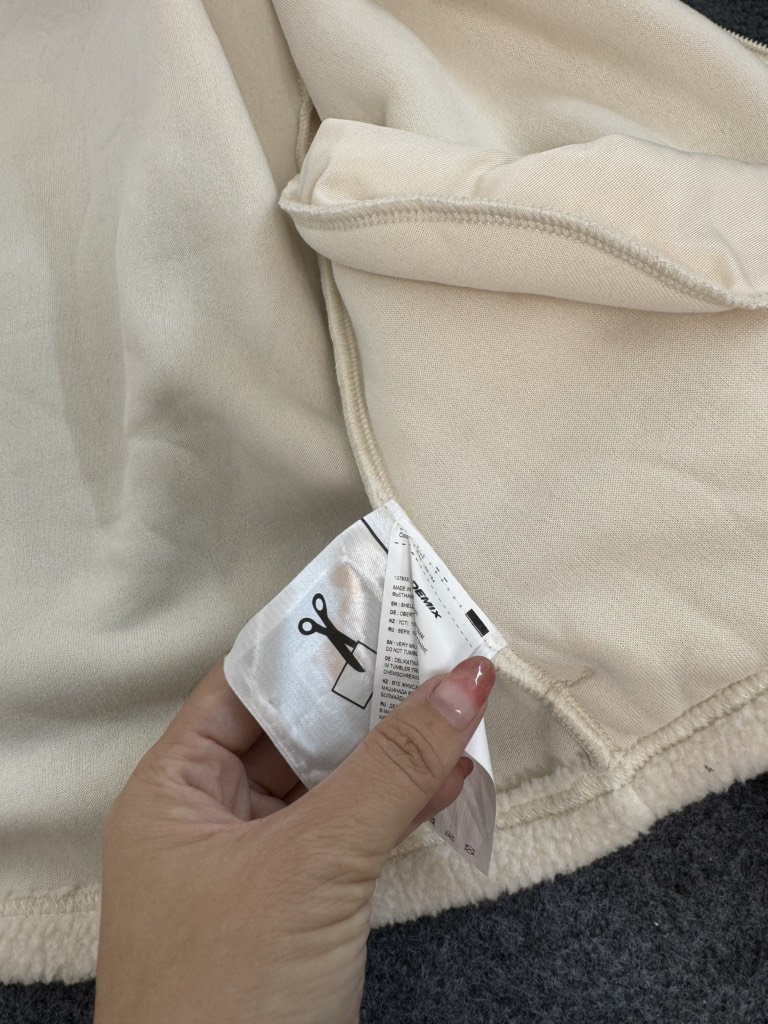 A150 Áo khoác nỉ lông cừu Demix