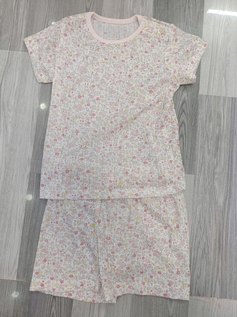 B22 Bộ cotton Hàn ngắn