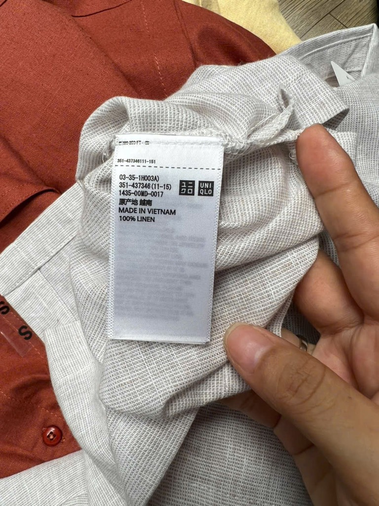 AE16 Áo sơ mi linen