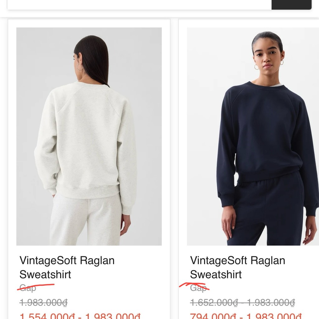 B31 nỉ bông nữ G@p