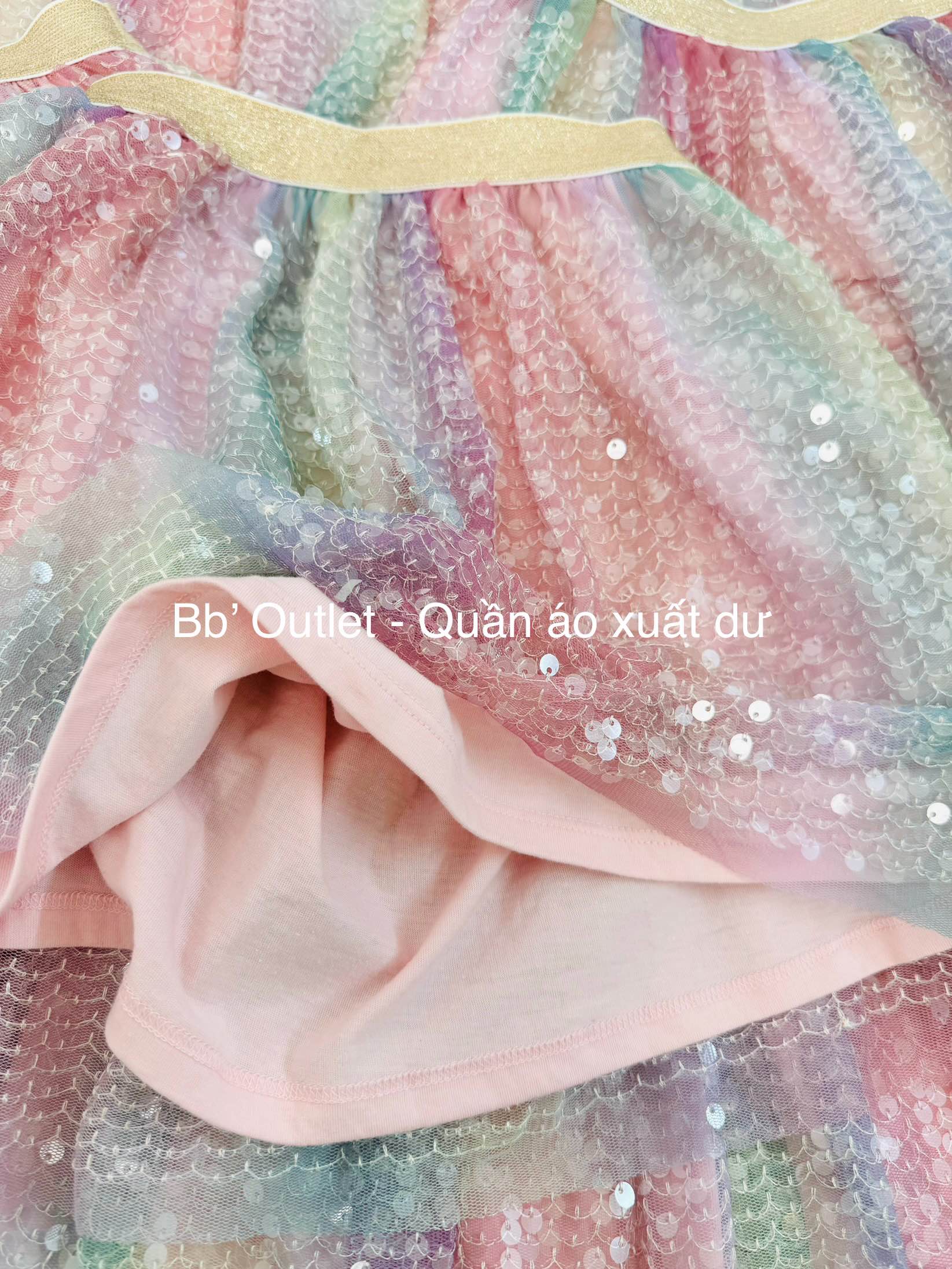 V07 Chân váy kim sa