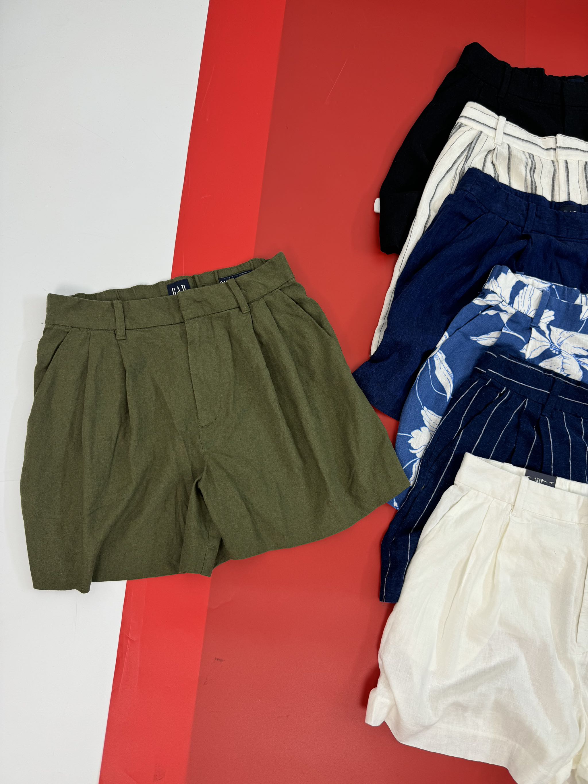 Q28 Quần short linen có bigsize gap