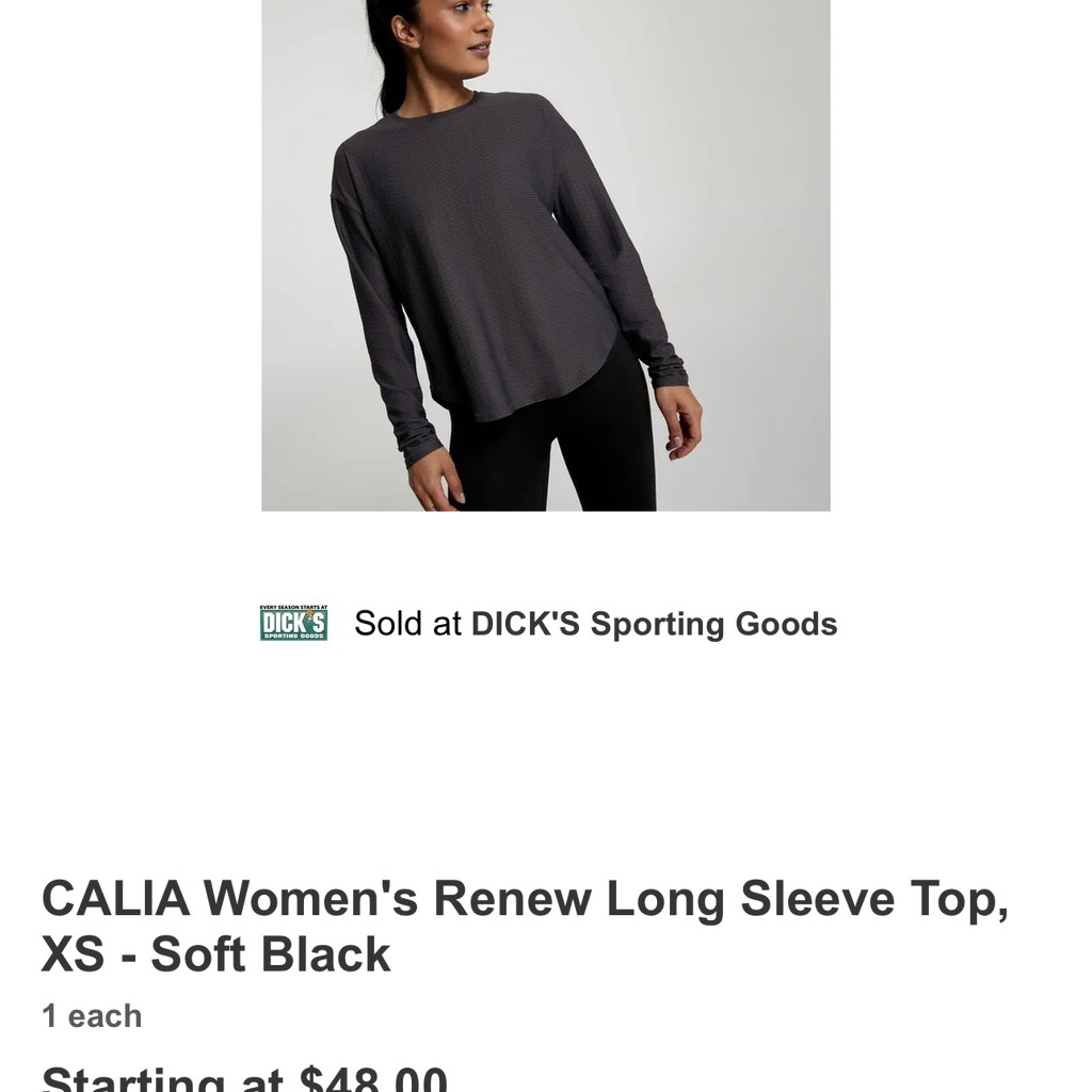 A121 Áo thun tập Calia