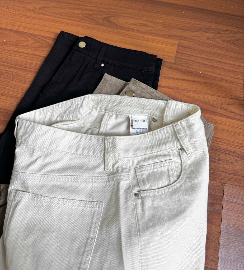 QE32 Quần jeans ống cong Top10