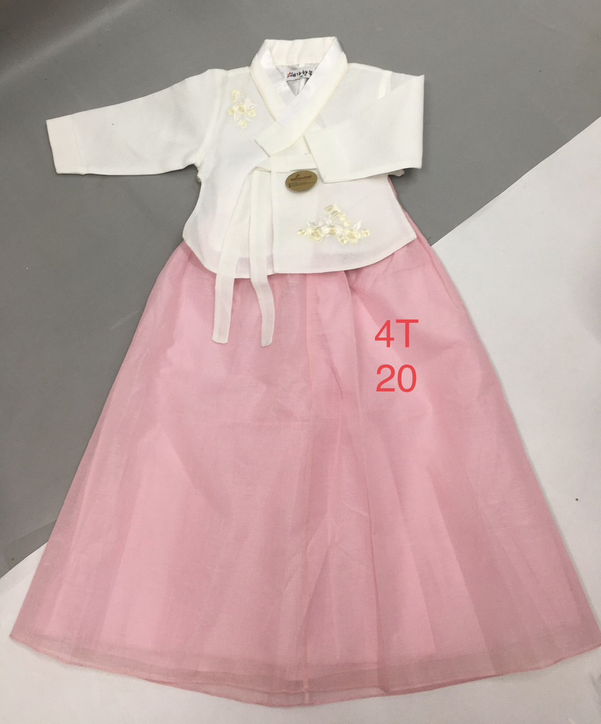 Bộ Hanbok bé gái 4T