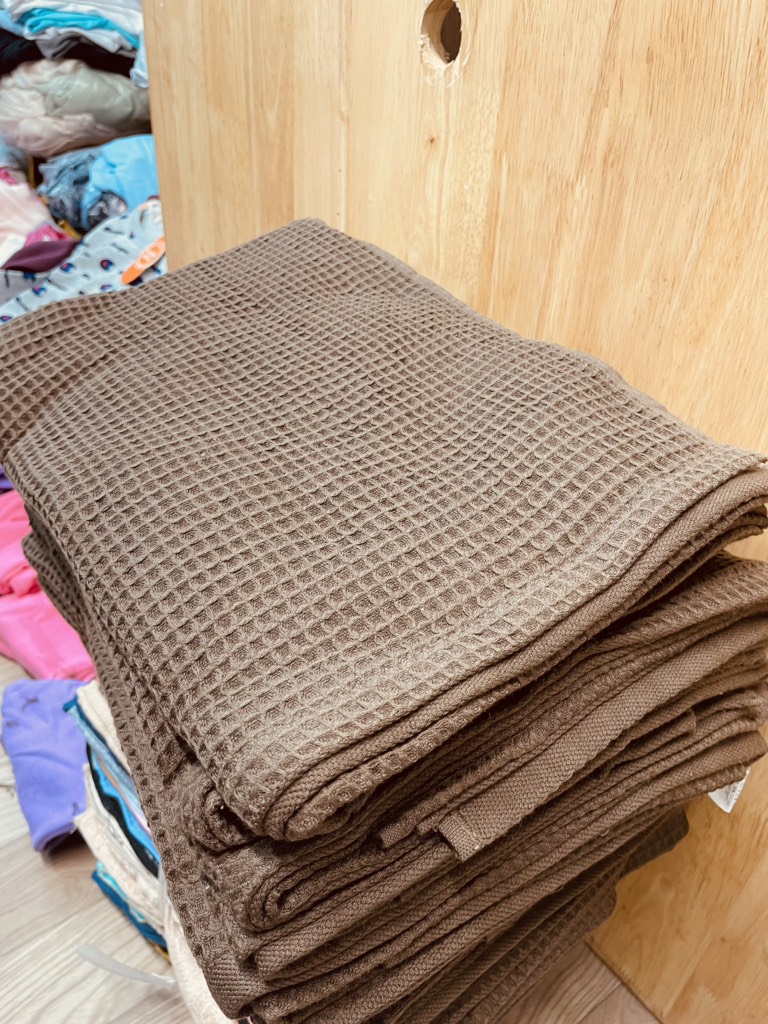 Khăn tắm tổ ong Mj 70*1m4