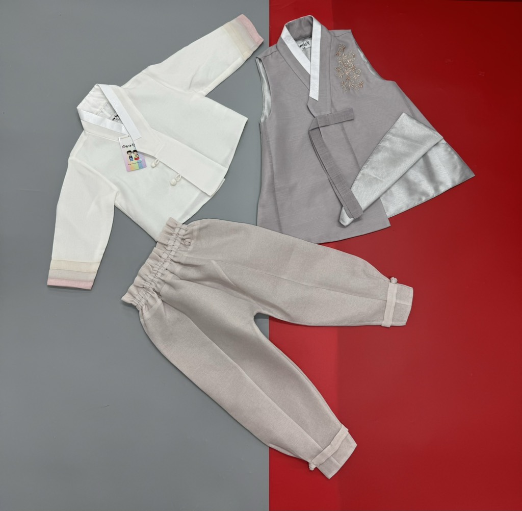 H12 Bộ Hanbok bé trai 12y