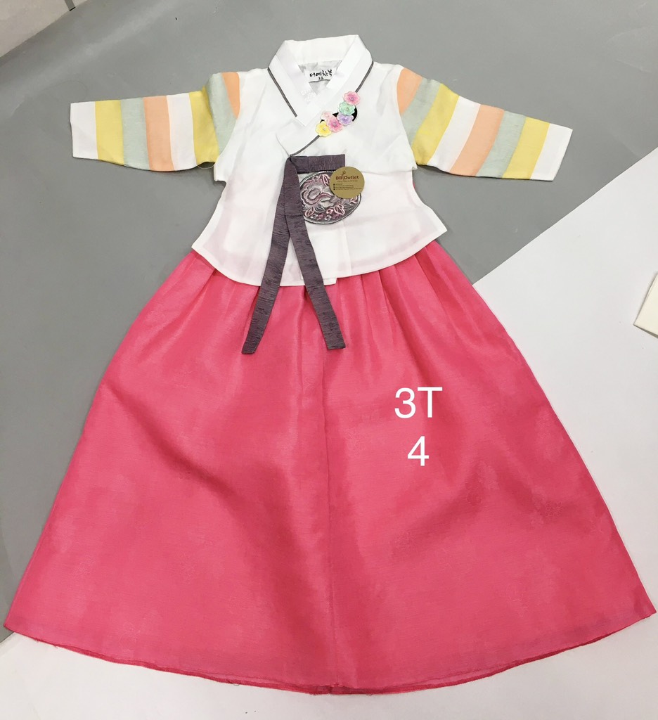 Bộ Hanbok bé gái 3T