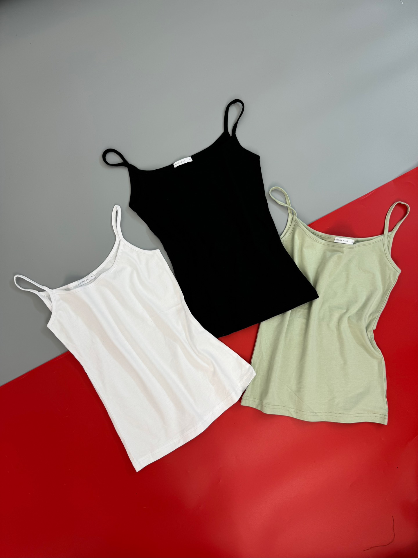 A67 Áo 2 dây cotton GJ